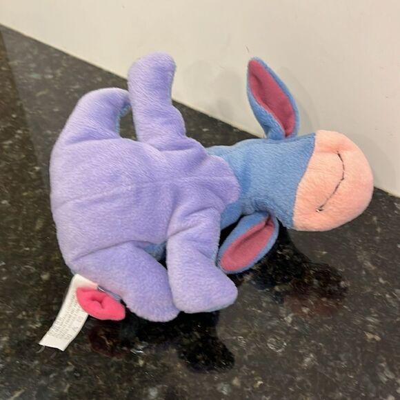 Arcotoys (Mattel) Vintage Disney Eeyore Stuffed Animal Plush 8” - Picture 6 of 7